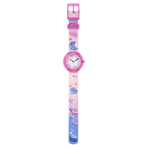 Ceas Flik Flak Playful Planets FBNP259 - cadran