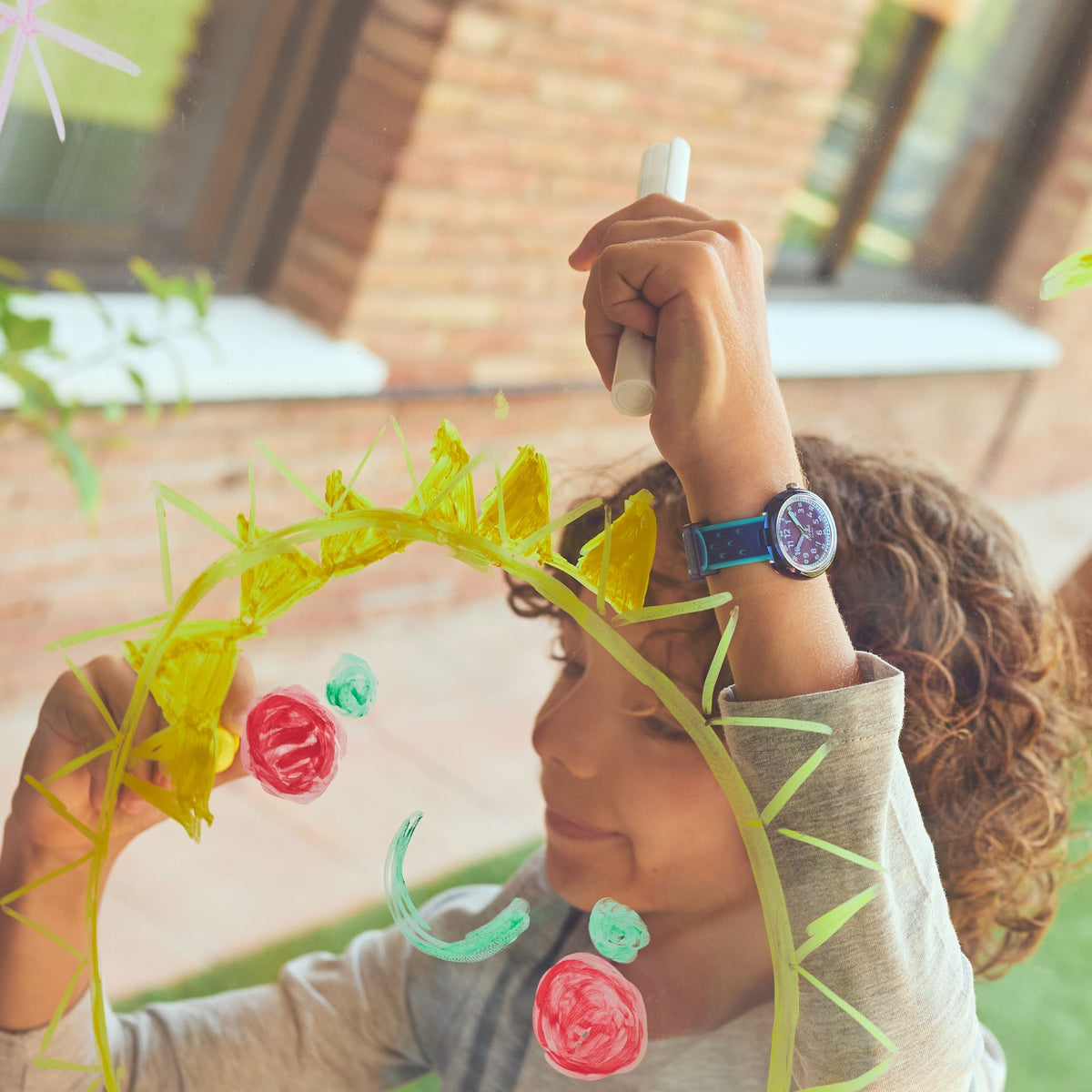 Ceas Flik Flak Fizz in Space FCNP008 - lifestyle