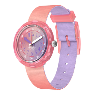 Ceas Flik Flak Quench in Pink FPNP188 - vedere frontala