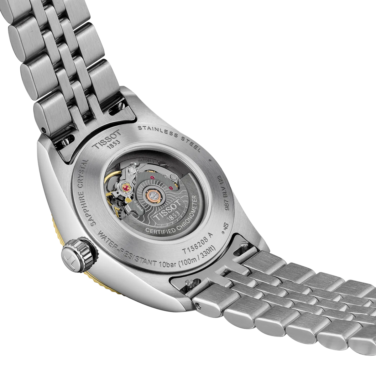 Tissot Ballade COSC 30mm T156.208.22.033.01 detaliu 2