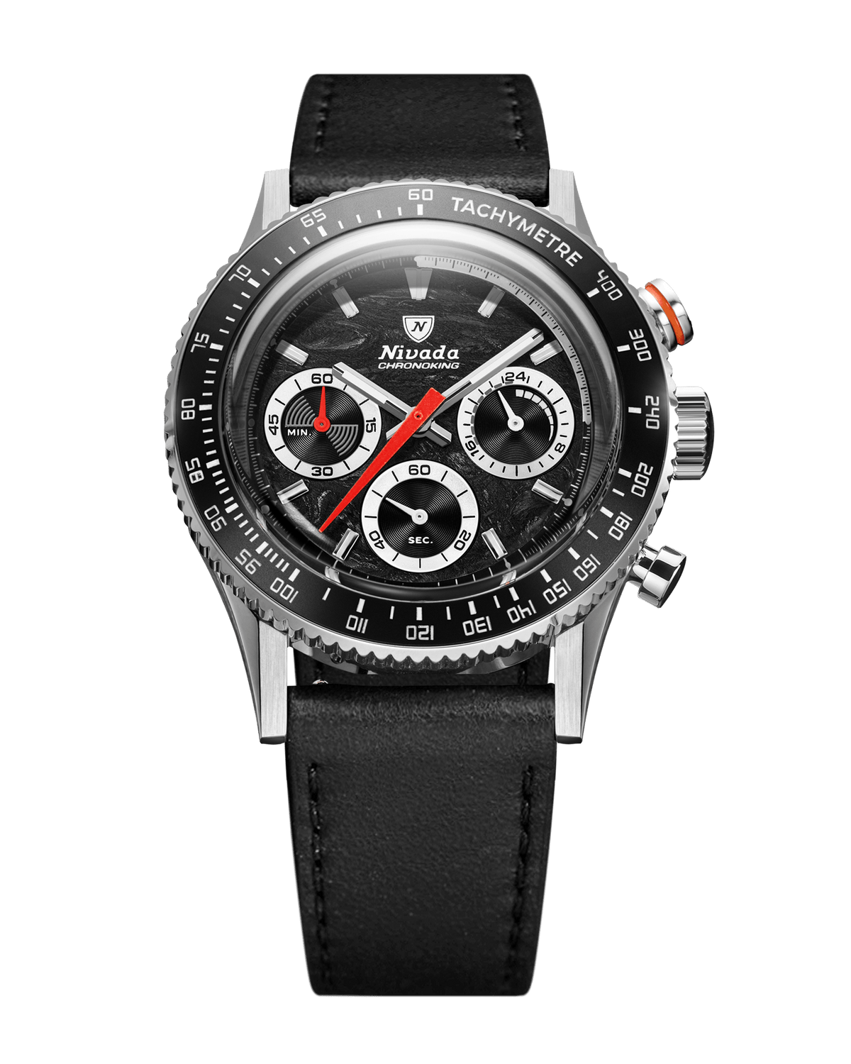 Ceas Nivada Chronoking Mecaquartz Racing Black