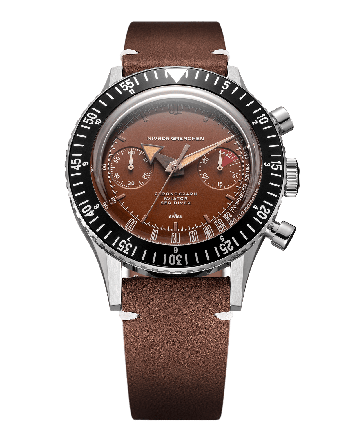 Ceas Nivada Chronomaster Tropical 41mm