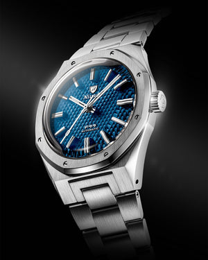 Nivada F77 Blue MK2 38mm, vedere laterala
