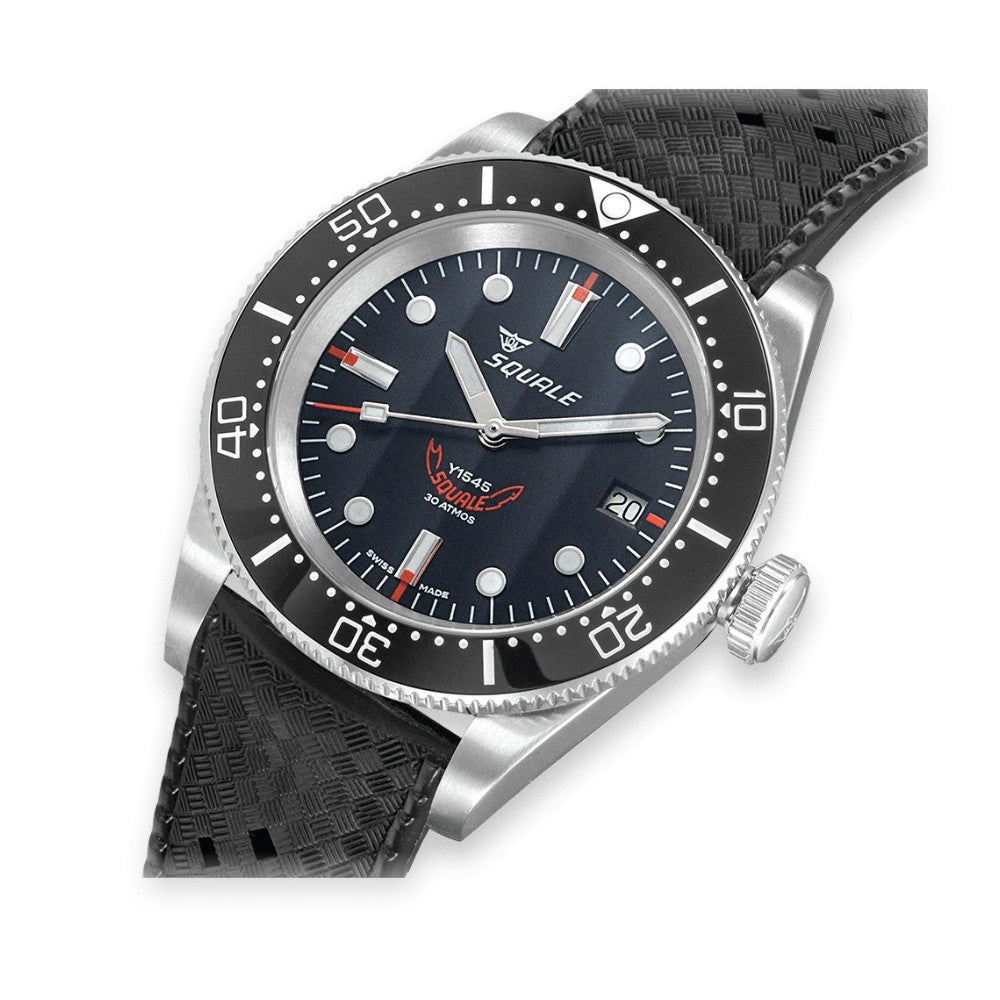 Ceas Squale 1545 Black Rubber