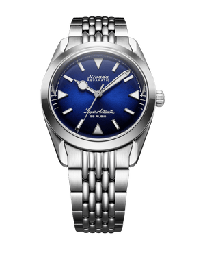 Ceas Nivada Super Antarctic Blue 38mm Beads of Rice