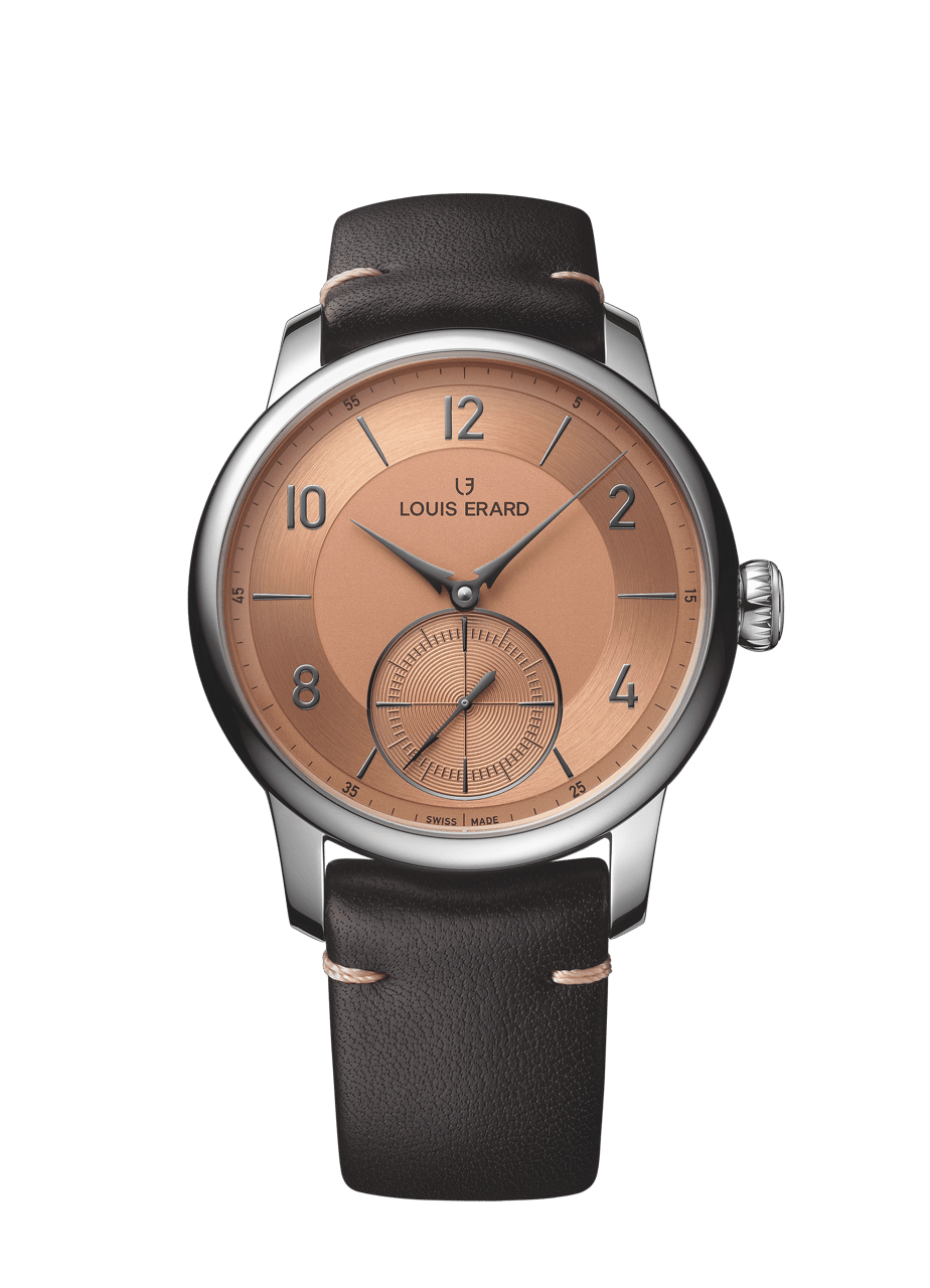 Ceas Louis Erard Petite Seconde Terracotta 39mm