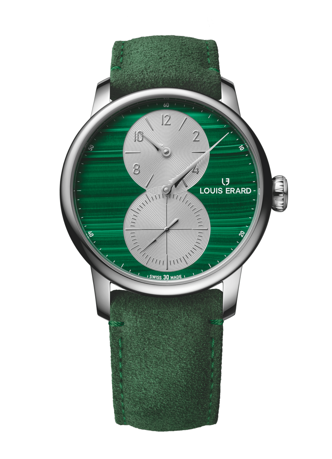 Ceas Louis Erard Régulateur Malachite