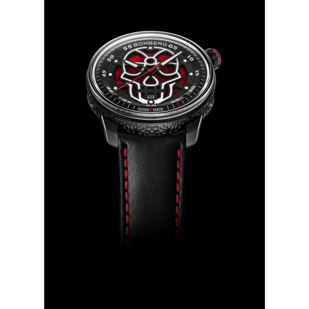 BB-01 AUTOMATIC SKULL RED