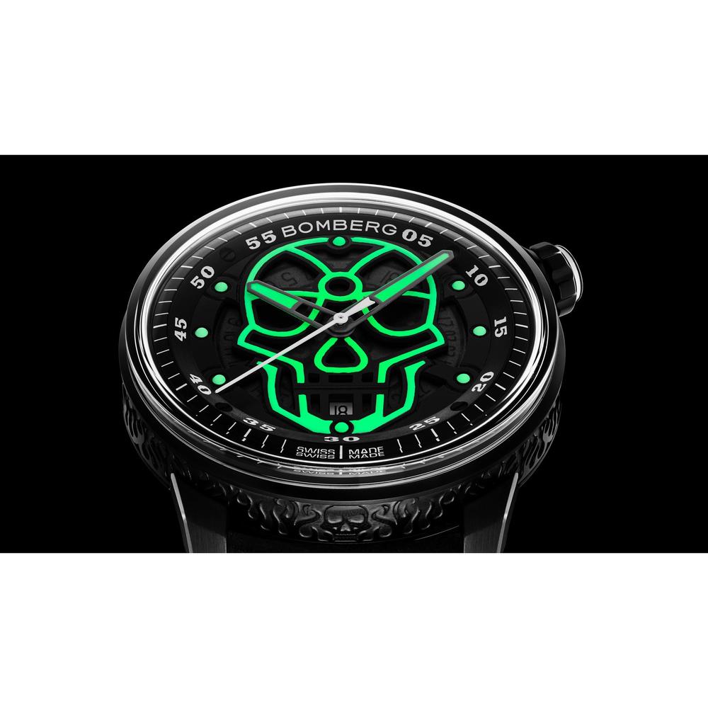 BB-01 AUTOMATIC SKULL BLACK